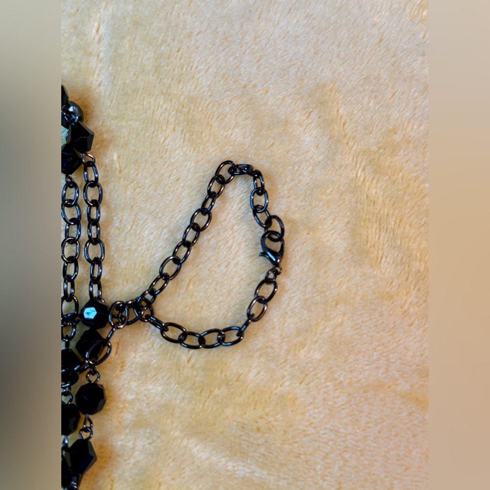 Victorian Era Gothic Cross Necklace - Picture 6 of 7